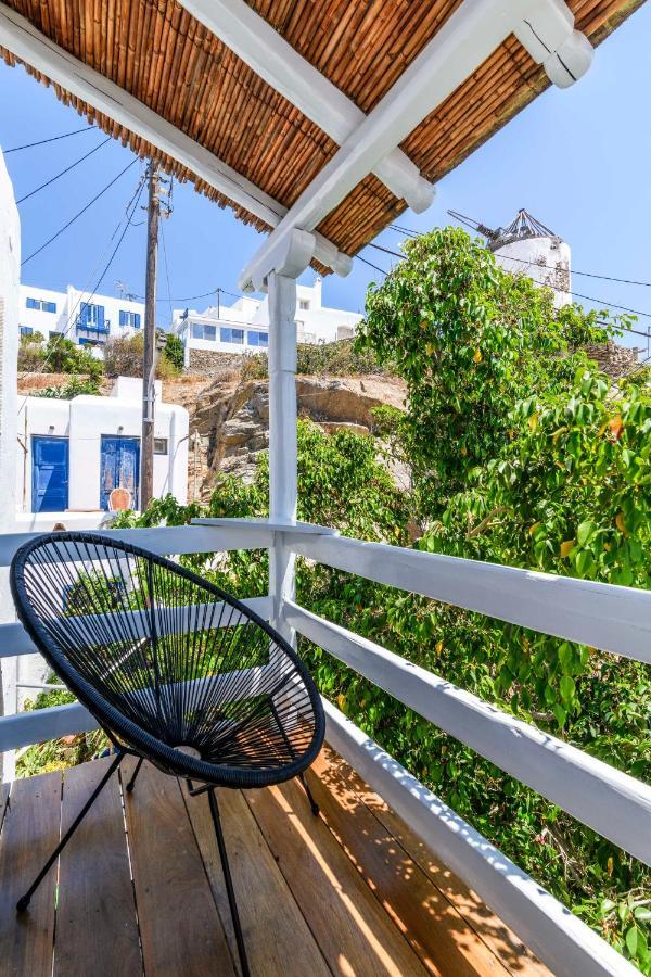 Floral Villa With Marvelous View To Mykonos Town Екстер'єр фото