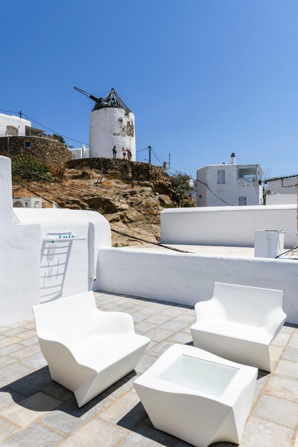 Floral Villa With Marvelous View To Mykonos Town Екстер'єр фото